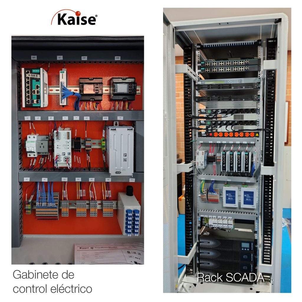 Rack SCADA y Gabinete